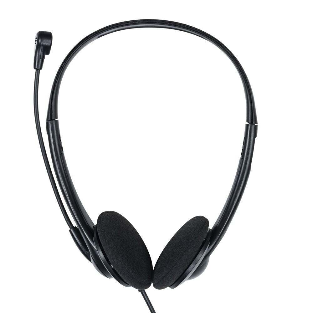 （まとめ買い）4極ヘッドセット ブラック MHM-STB28BK [x3]