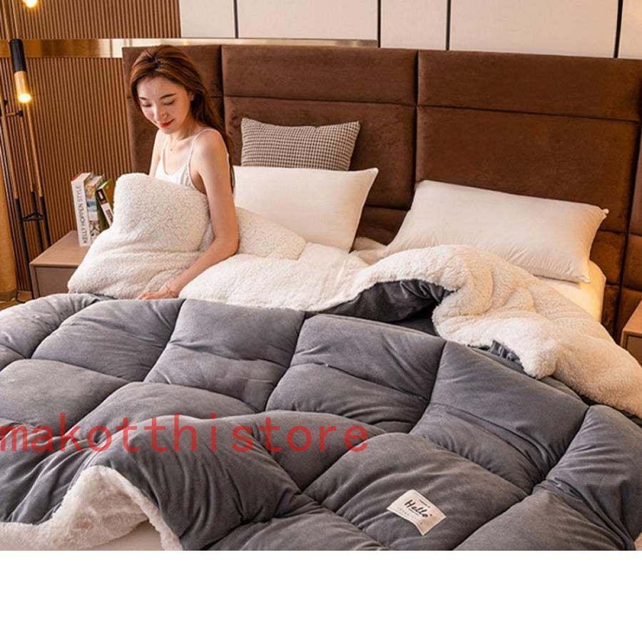 秋冬用の掛け布団 水洗い加工 ブランケット ふっくら 厚め シングル かけ布団 吸湿 発熱 防臭 肌掛け布団 掛け毛布 保温力アップ はだかけ布団 洗濯機対応 5,321円