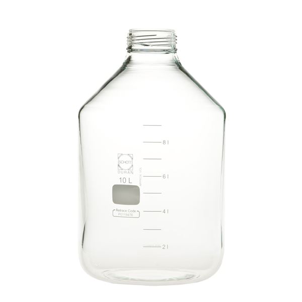 ねじ口びん 広口 びんのみ 10L [017250-100005]