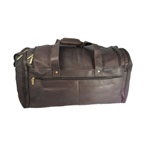 David King & Co. Extra Large Multi Pocket Duffel， Cafe， One Size 並行輸入品