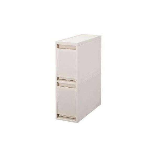 （まとめ）レック フィッツワーク デスク下引出ケース 2段[x3セット]