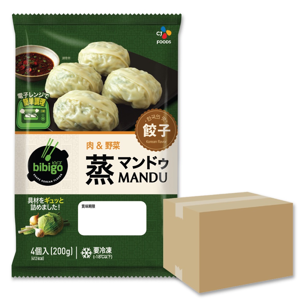 bibigo 蒸マンドゥ 200g 24袋 / 肉＆野菜 蒸餃子 韓国 冷凍 餃子 ビビゴ ギョウザ 肉餃子 王餃子 7,898円