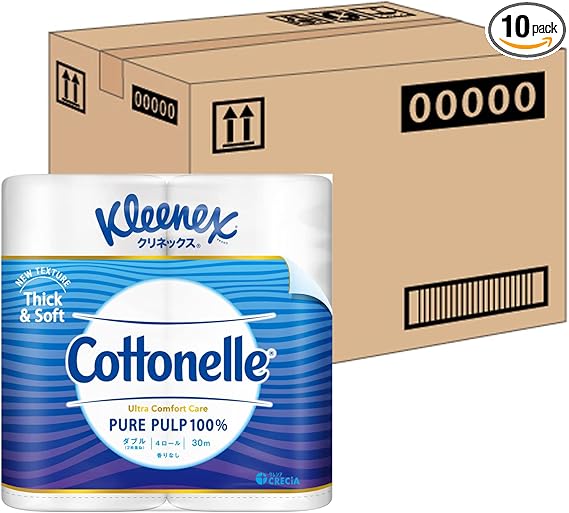 トイレット ダブル 30m 40ロール クリネックス コトネル (ケース品)