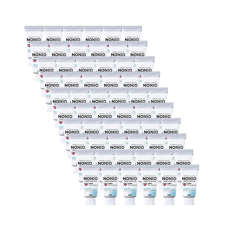 NONIO ノニオ 舌専用クリーニングジェル 45g 60個セット マイルドミント 口臭 舌 汚れ 舌みがき
