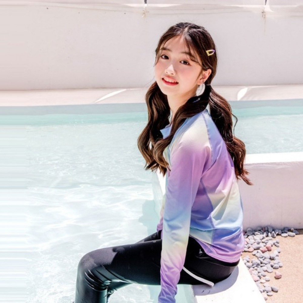 バブルツリー レインボーラッシュガードセット