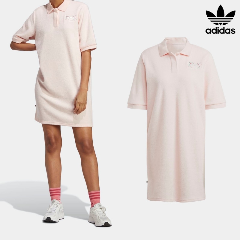 [ADIDAS] アディダス レディース ポロドレス / PINK