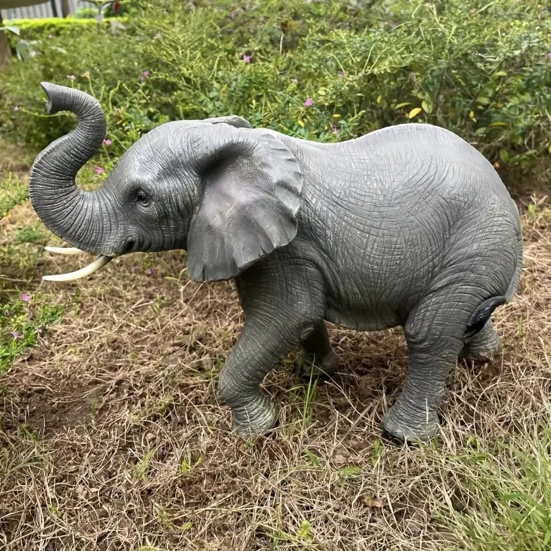 ガーデンオーナメント ガーデンインテリア オブジェ 庭 アニマル 象 ぞう ゾウ レジン 樹脂 インテリア ホームデコ 屋外 屋内 4-7 11,607円