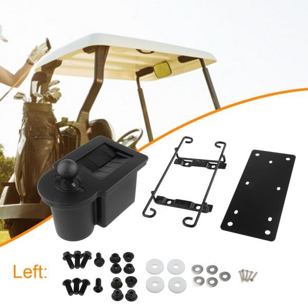 ゴルフカート用ボールウォッシャープレミアムコース用クリーニングツールゴルフカートアクセサリー左側マウント