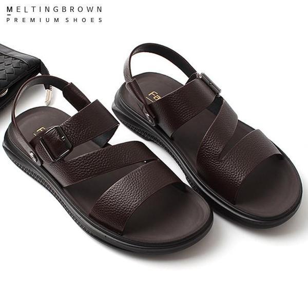 メンズレザーサンダル 男性用シークレットサンダル 男性用ウォーターサンダル AL21