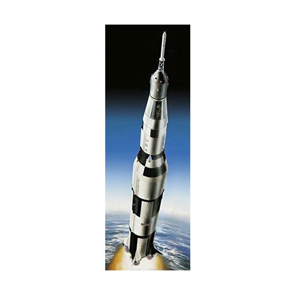 Revell GmbH 03704/3704 Revell 03704 3704 1:96 Apollo 11 Saturn V Rocket (Moon Landing 50th Anniversa