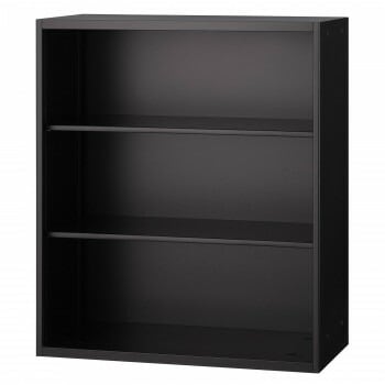 壁面収納家具　オープン　ブラック COM-UAO-B11