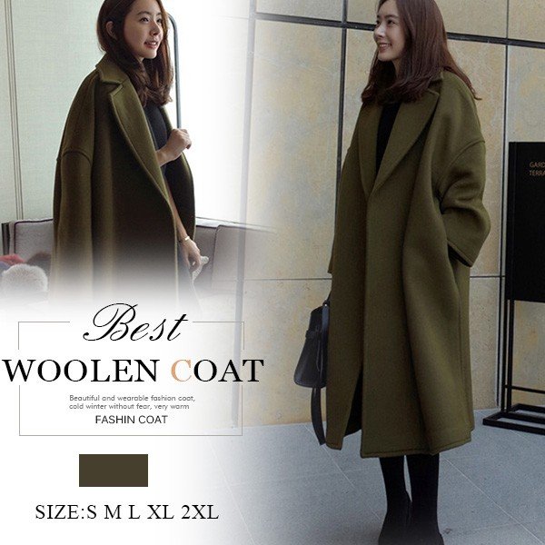 【協和屋】pコート チェスターコート コート アウター 超ロング レディース 秋冬 ラシャコート 大