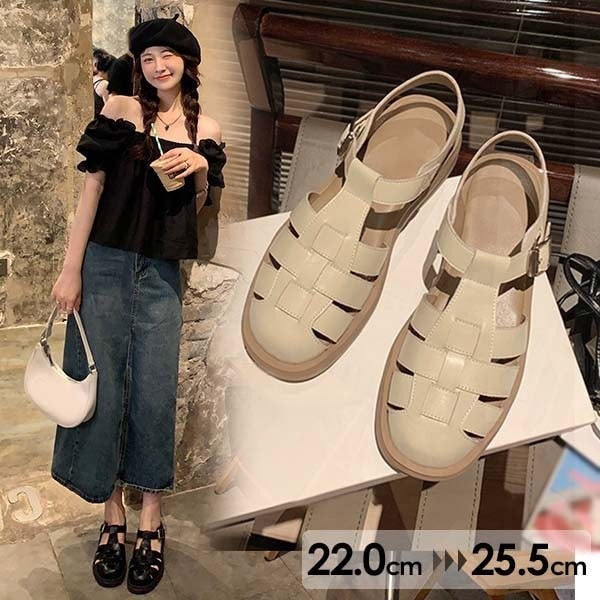 グルカサンダル フィッシャーマンサンダル ストラップサンダル ローヒール レディース 美脚 韓国 かわいい おしゃれ 可愛い サンダル かかとあり フォーマル フラット 編み込