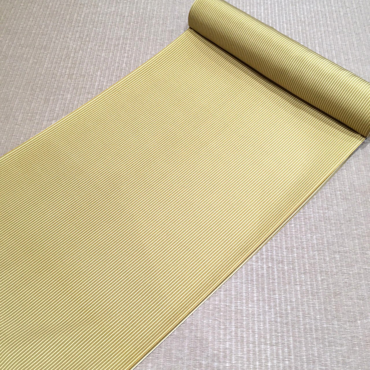 長襦袢 マスタード 万筋縞 [juban003] 7,920円