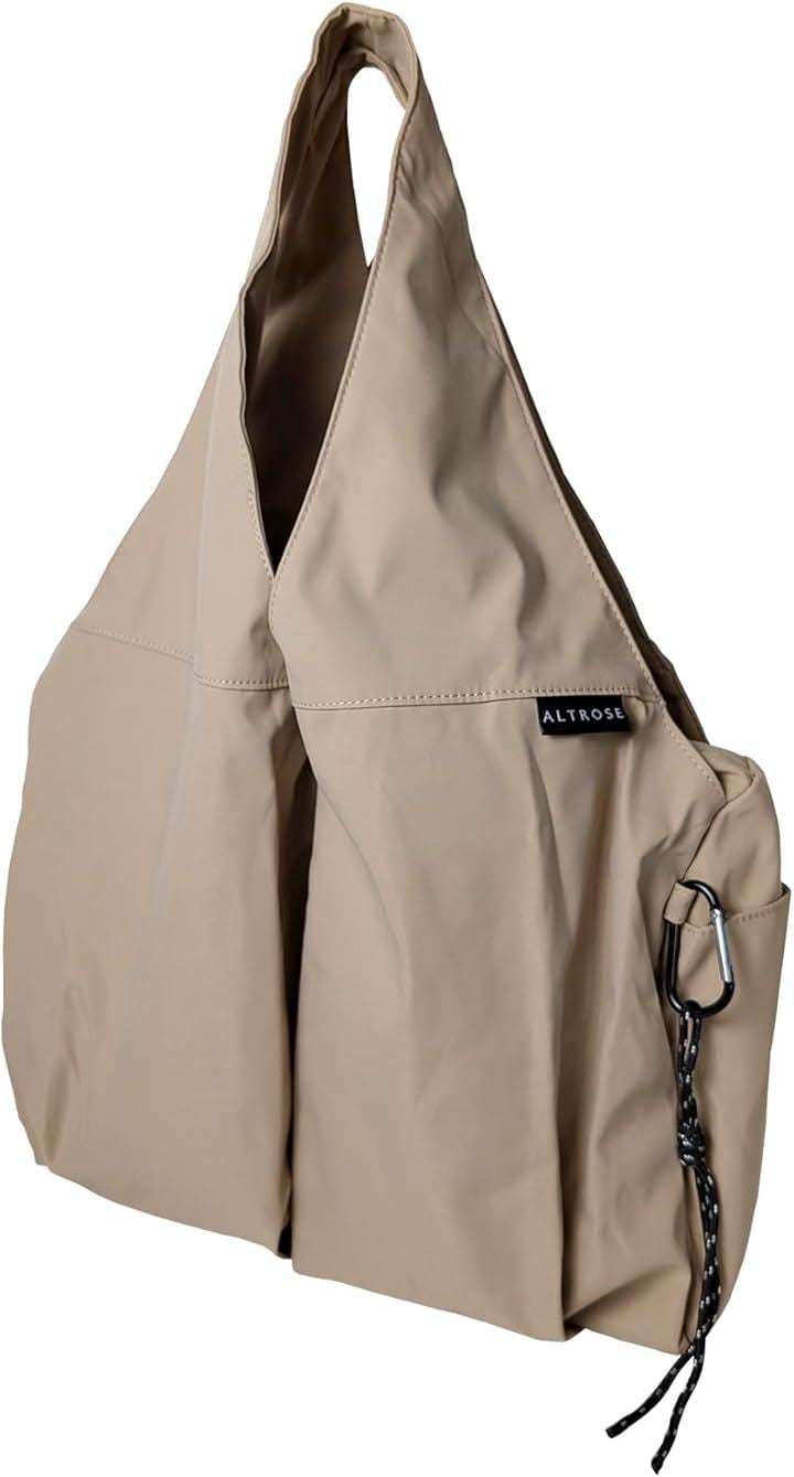 トートバッグ レディース 大容量 a4 軽量 通勤 40代 30代 50代 おしゃれ 大きめ ファスナー ナイロン チャック付き ポケット多い 肩掛け 可愛い R62(ベージュ)