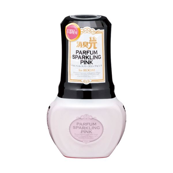 （まとめ）小林製薬 お部屋の消臭元 パルファム スパークリングピンク 400ml 1個 (×10セット)