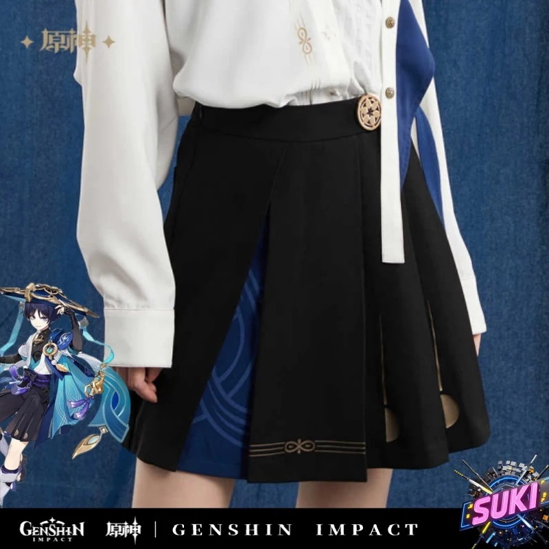 【プロ品質を極める!】原神 グッズ / 放浪者 インプレッションシリーズ / スカート / Genshin Impact Wanderer 流浪者 げんしん コスプレ