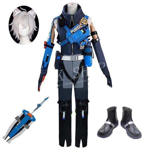 【急速出荷】最低価!格!ゼンレスゾーンゼロ Zenless Zone Zero セス ローウェル コスプレ衣装 ウィッグ 靴 武器 ハロウィン 演出服 変装