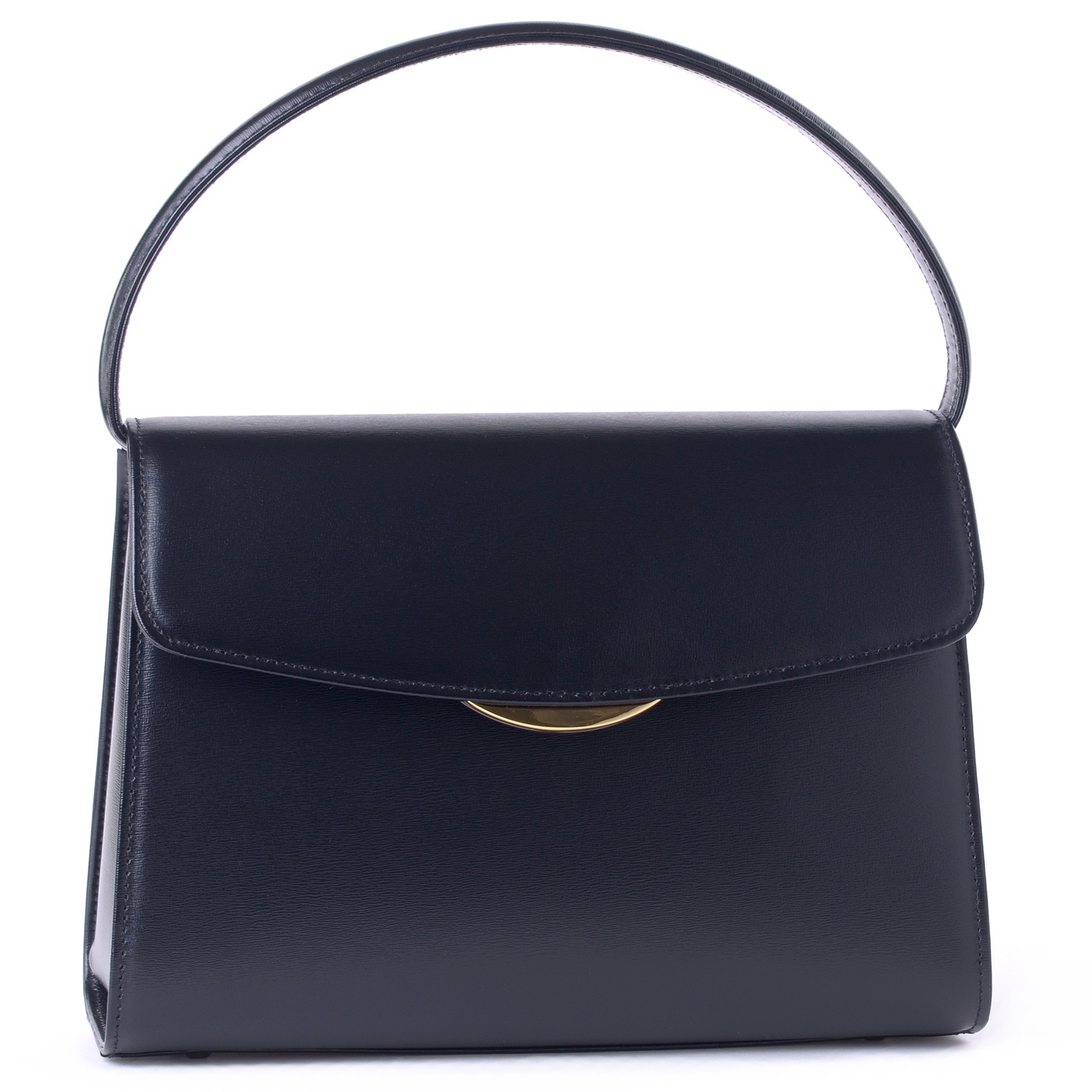 本革ブラックフォーマルバッグ 3way留め具 Mサイズ 黒 レザー 日本製 冠婚葬祭