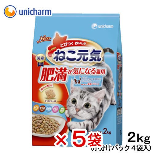 キャットフード　肥満が気になる猫用　２．０ｋｇ（５００ｇX４袋）　５袋入り　ＣＲＣ35―15―88―30―00