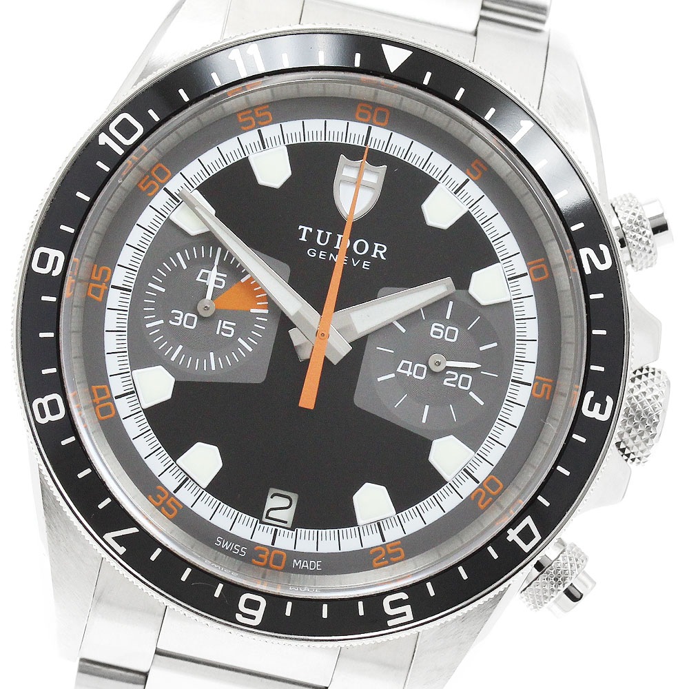 チュードル TUDOR 70330 ヘリテージ クロノ デイト 自動巻き メンズ 良品 _962481【中古】
