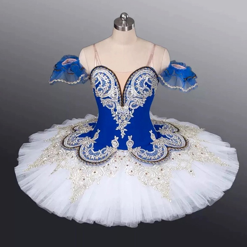 小さな白鳥のパフォーマンスドレスガールズバレエ子供パフォーマンスコスチュームフェスティバルショースパンコールスカートスカートスカート