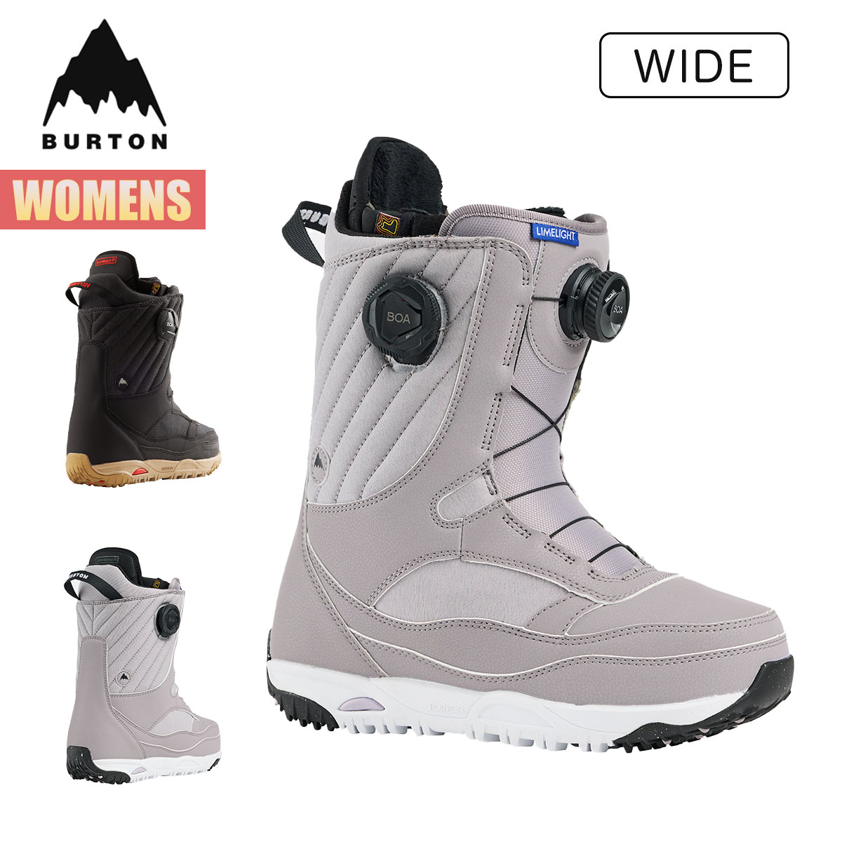 スノーボードブーツ レディース 25-26 ライムライト ボア ワイド W26JP-150871 Womens Limelight BOA Snowboard Boot - Wide ウィメンズ