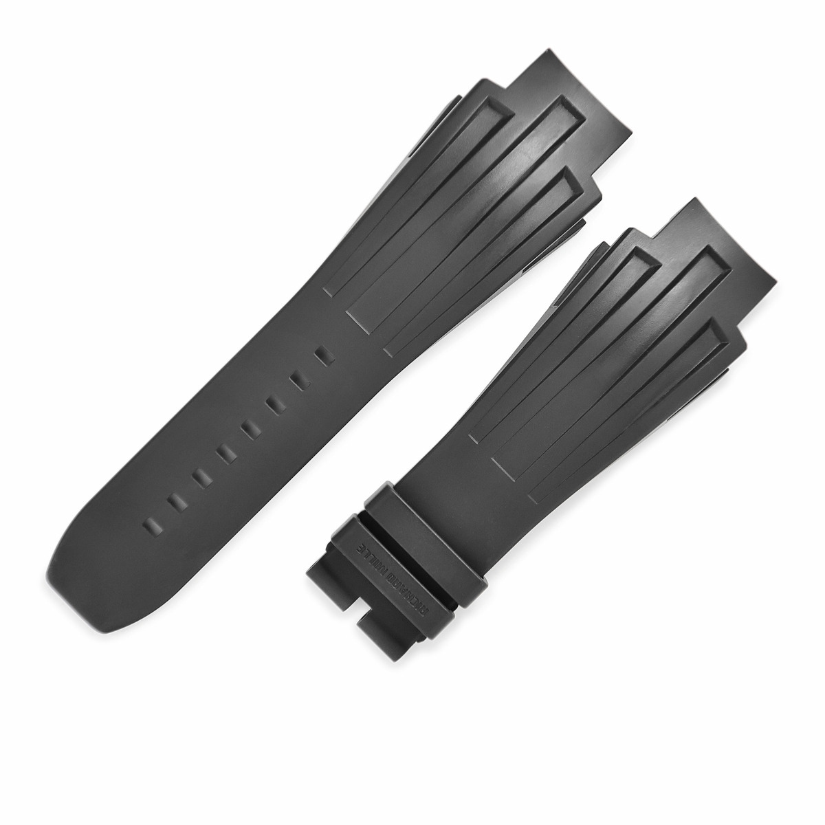 リシャール・ミル RICHARD MILLE 腕時計パーツ 純正 RM032用 ラバーバンド ラバー ブラック 替え ベルト ストラップ 予備 スペア 交換 部品 パーツ 32mm ブラック 黒 【中