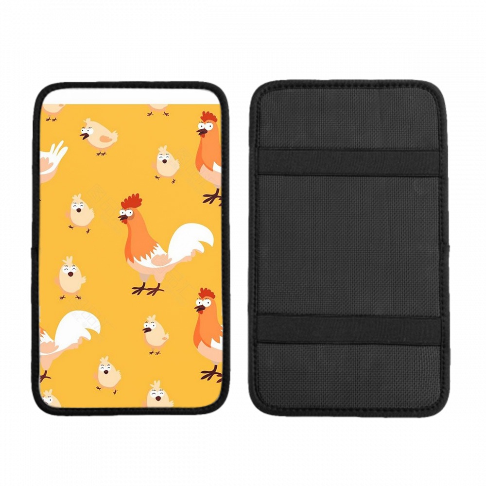 車の手すりボックスクッション 鶏の形 ほこりや傷から耐久性と通気性