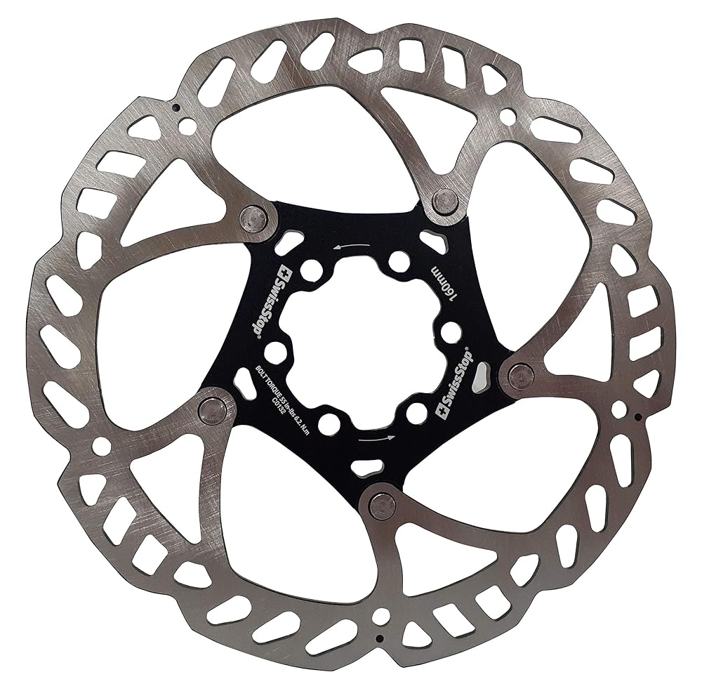 SWISS STOP(スイスストップ) [正規品] 自転車用 ディスクローター カタリスト プロ 6ボルト CATALYST PRO 6-BOLT 160mm P100005009