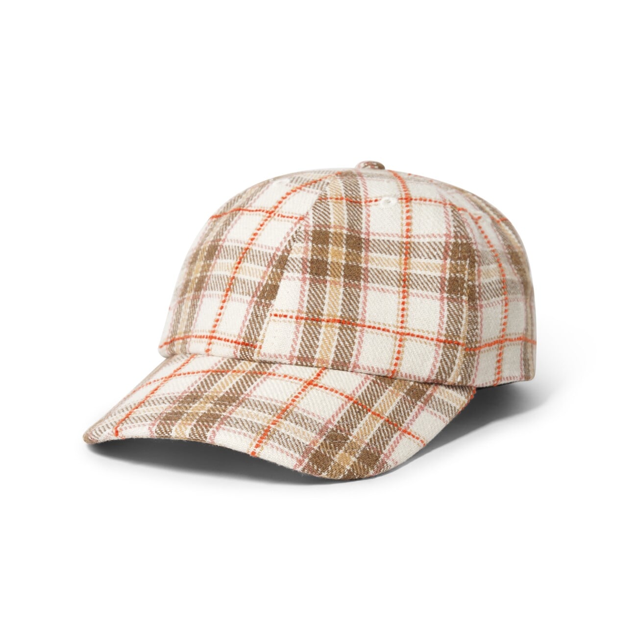 【BUTTER GOODS】 BUCKET PLAID 6 PANEL CAP : BROWN