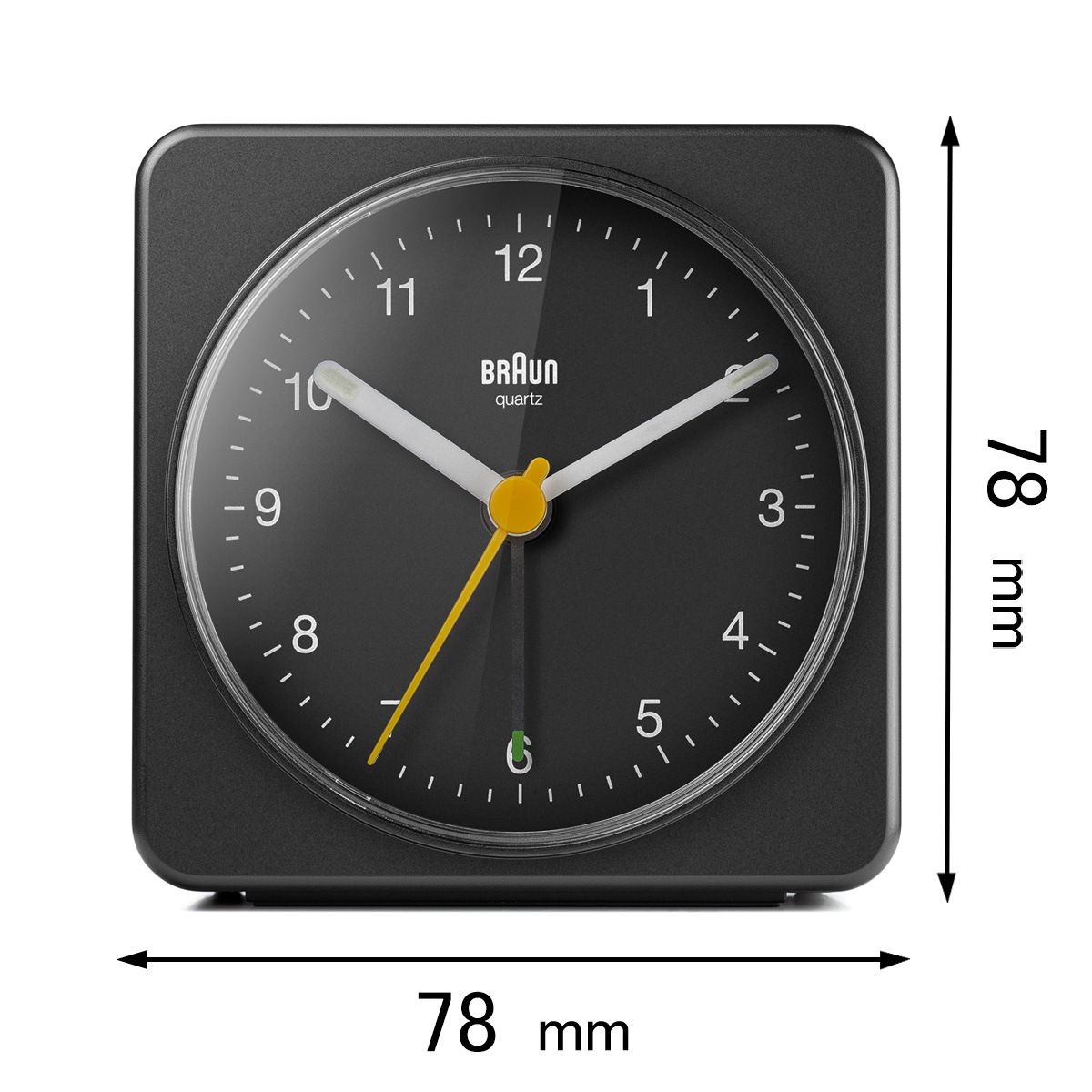 ブラウン 目覚まし時計 BRAUN Analog Alarm Clock BC03B