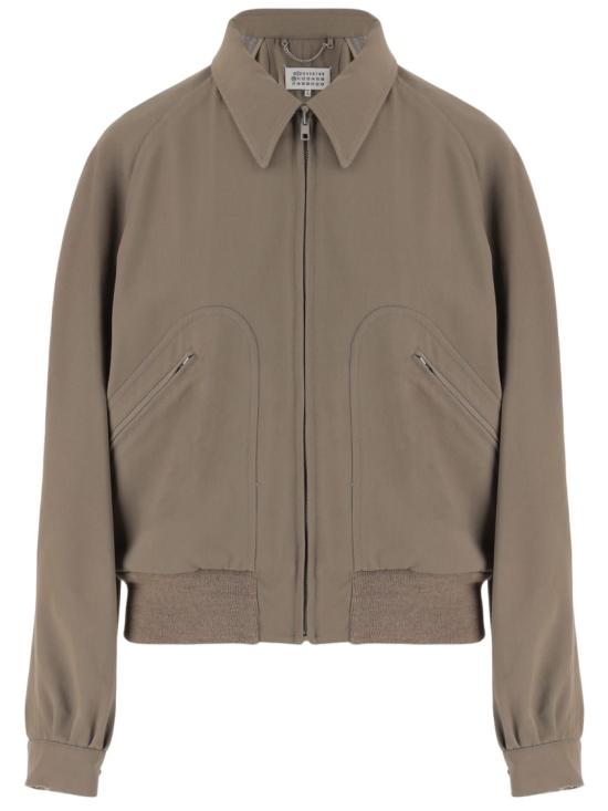 MAISON MARGIELA Women Jackets S51AM0509M35062804 Brown