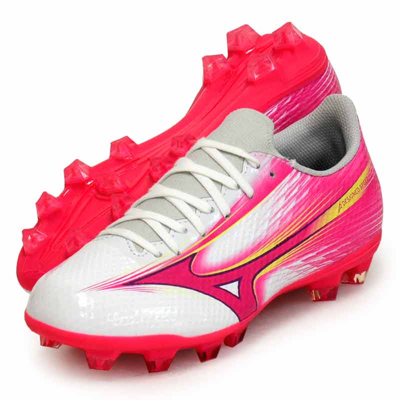 ミズノALPHA 3 SELECT Jr (MIZUNO α) ジュニア サッカースパイク ワイド 26SS(P1GB266564)