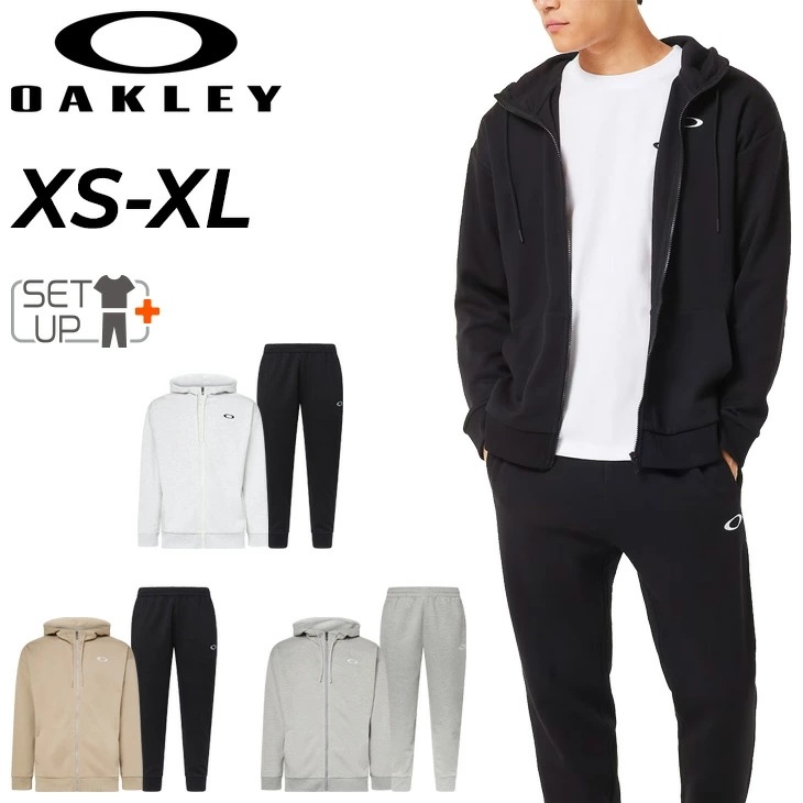 スウェット メンズ 長袖ジャケット パーカー ロングパンツ 長ズボン セットアップ 吸汗速乾 UVケア(UPF50+) トレーニング スポーツウェア メンズウェア/FOA408205-408286