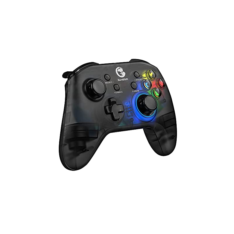 無線ゲームパッド Android iOS PC コントローラー TURBO連射 6軸ジャイロセンサー