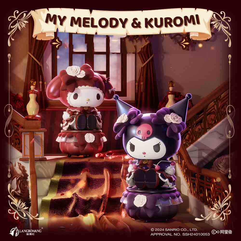 サンリオ ローズシリーズ クロミ マイメロディ フィギュア 置物 グッズ 誕生日プレゼント コレクション インテリアプレゼント 記念ギフト