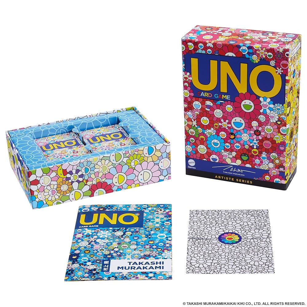マテルゲーム(Mattel Game) ウノ(UNO) アーティスト/TAKASHI MURAKAMI 【7才~】 HJR22 村上隆