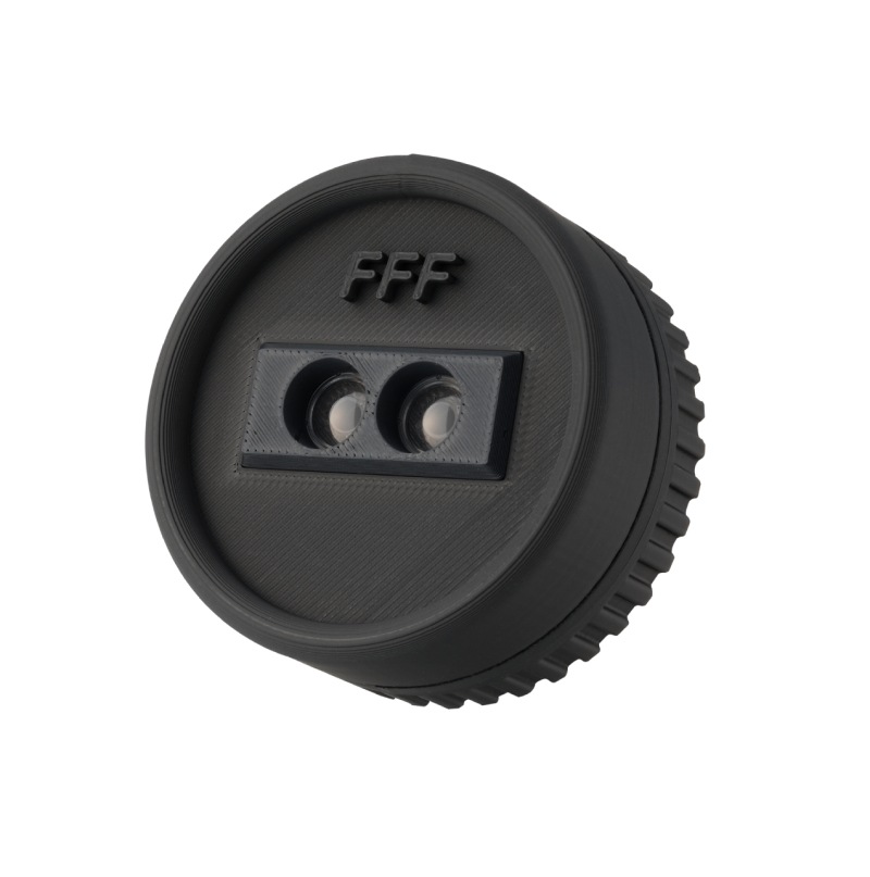 F2カメラレンズ ミラーレスで3Dフォト撮影