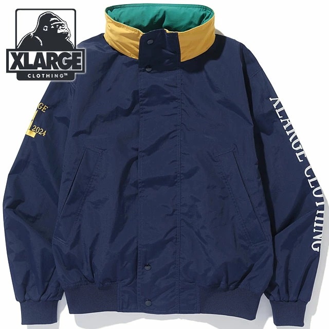 ナイロン セーリングジャケット [101243021009] NYLON SAILING JACKET メンズ アウター ブルゾン x-large エックスラージ NAVY