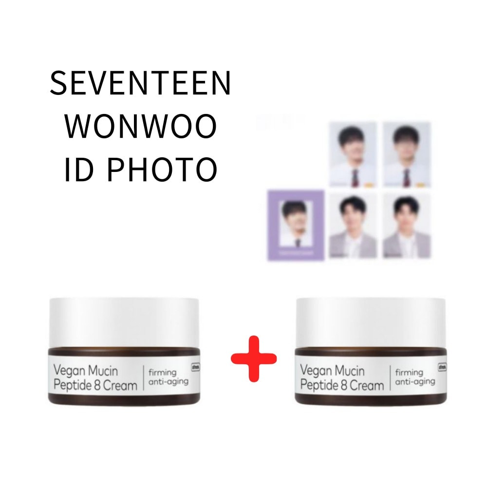 【SEVENTEEN WONWOO ID PHOTO 4種贈呈】【1+1】 ビーガン ミュシンクリーム 50ml 4,812円