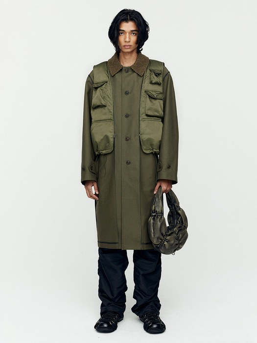 ADSB ANDERSSON BELL for MEN MAUER SINGLE COAT awa637m(BLACK) 限定版 韓国の人気ファッショ