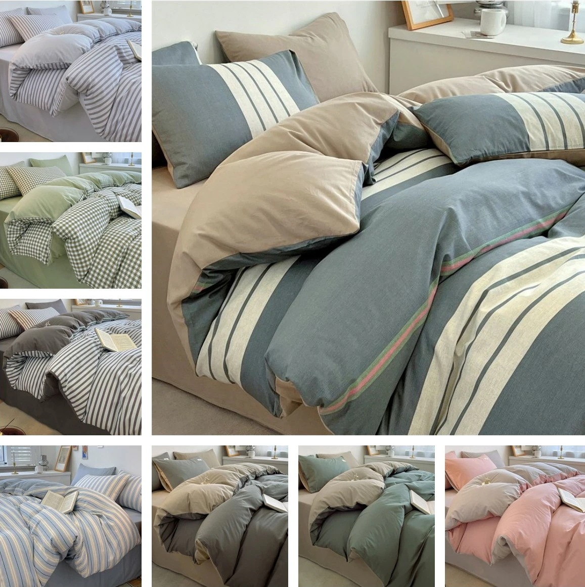 韓国 布団カバー 3/4点セット 掛け布団カバー 和式 シングル 敷布団カバー子供用 大人用 可爱 しまむら-布団カバー あったか 防臭 洗える 防ダニ