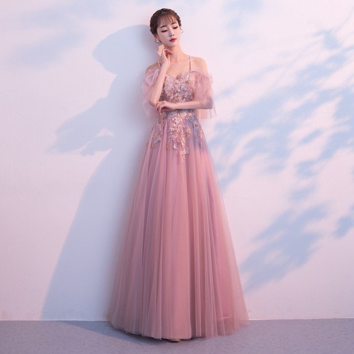 ロングドレス ウェディングドレス カラードレス パーティードレス 発表会 大きいサイズ 結婚式 ワン