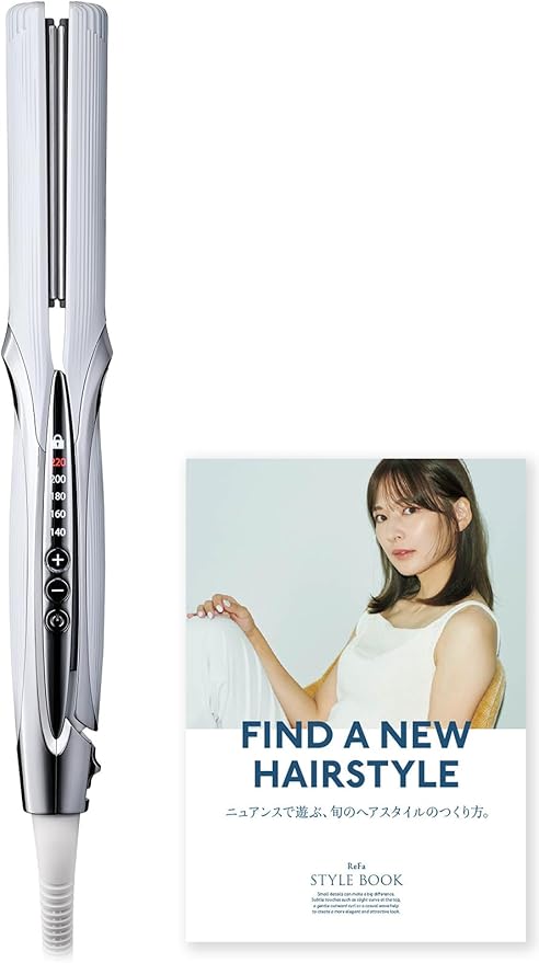 新色【公式ストア限定】 リファ ストレートアイロン プロ/ReFa STRAIGHT IRON PRO ヘアアレンジガイドブック付き