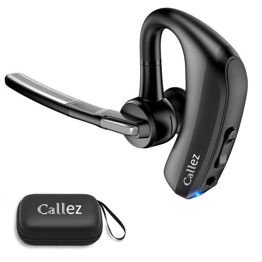 BLUETOOTH イヤホン 片耳 BLUETOOTHヘッドセット マイク付きワイヤレスヘッドセット ハンズフリー通話可 ミュート機能搭載 耳掛け式 APTX HDに対応 デュアルマイクENC+CVC