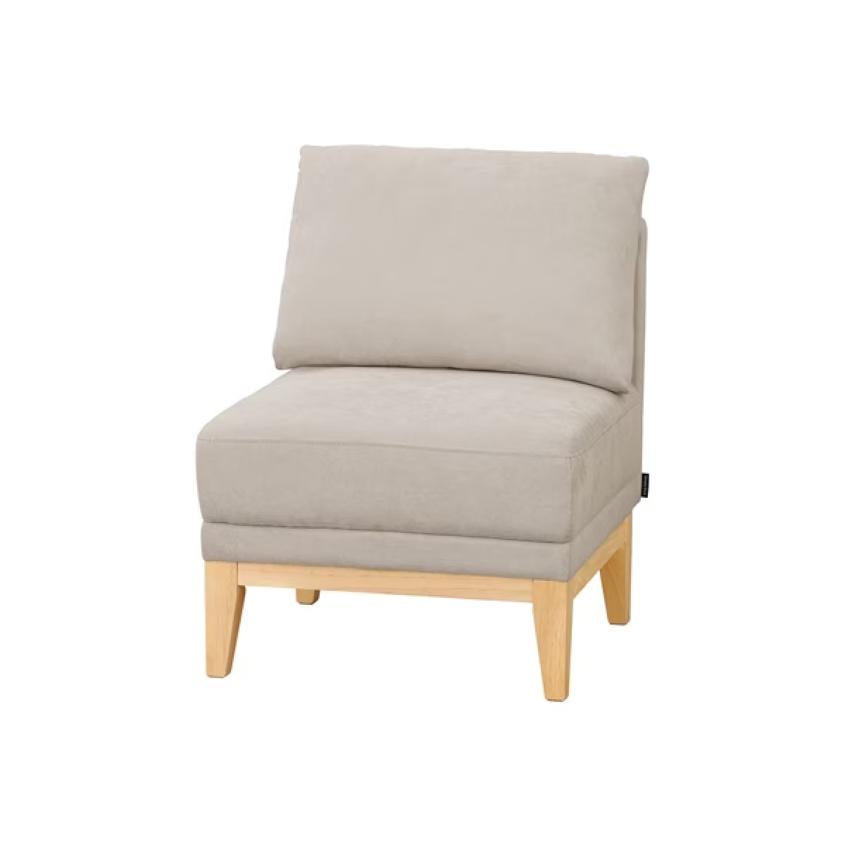 アイリスオーヤマ ユニットソファ UNS-1S ライトグレー ソファ 1人掛け 単品 組み合わせ ユニット ポケットコイル お客様組立 連結可