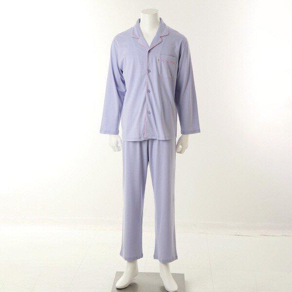 WPA2476MBU_コットンニット ソリッド メンズパジャマ