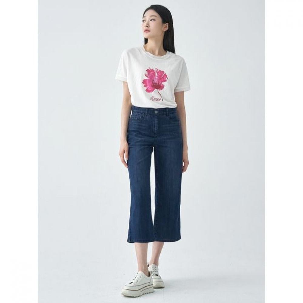 [ジセン] クールマックスワイドデニムパンツ LCDPO423_BL 6,628円