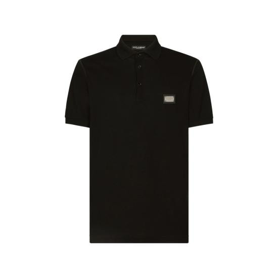 DOLCE & GABBANA Men Polo Shirts G8PL4T G7P1D N0000 BLACK